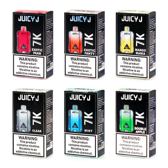 Juicy J Disposable Vape - 7000 Puffs -Exotic Paan