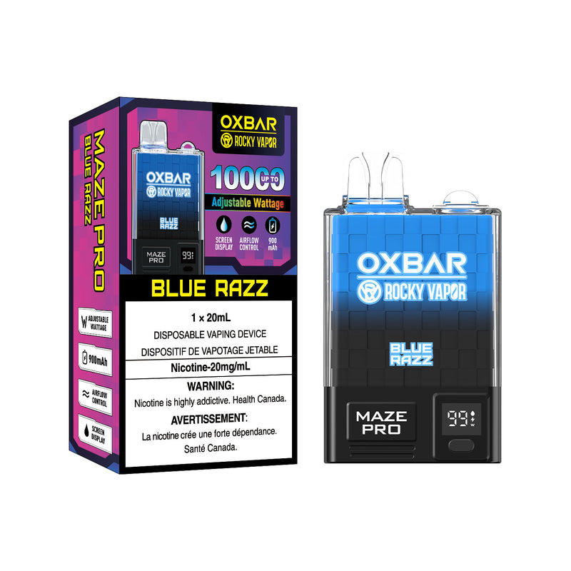 Oxbar Maze Pro - Blue Razz - 10000 Puffs