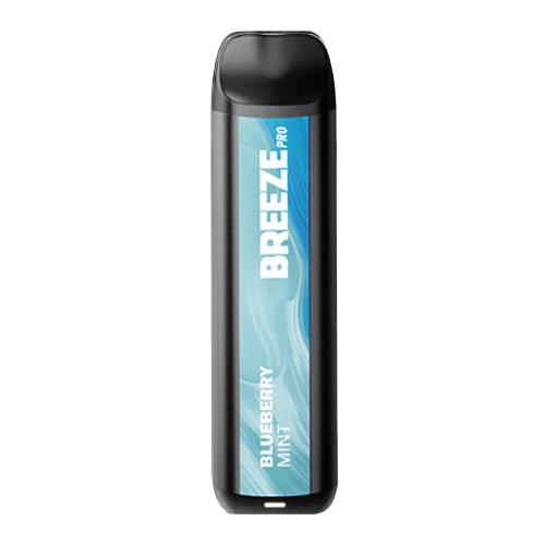 Breeze Pro Disposable Vape - Blueberry Mint - 2000 Puffs