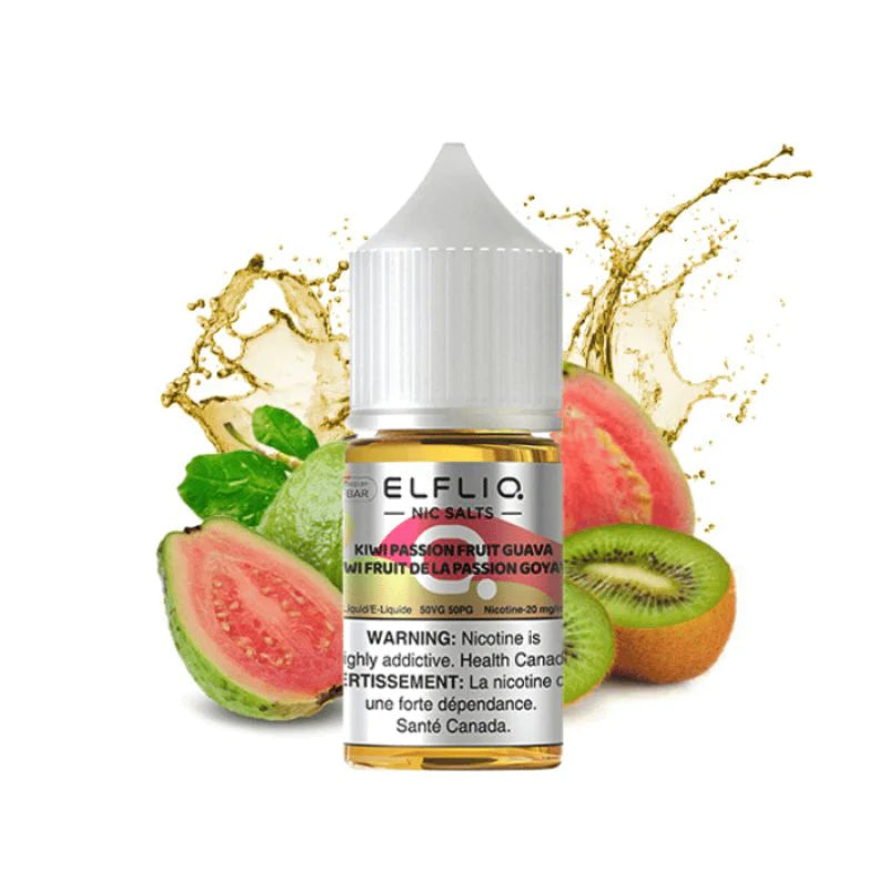 Elf Bar E-Liquids - Kiwi Passionfruit Guava- Salt Nic - 30 ML