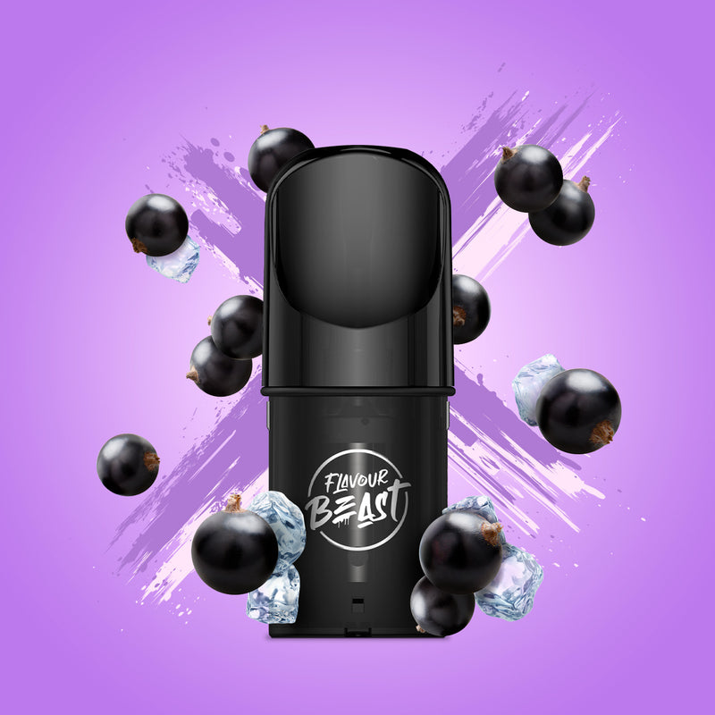 Flavour Beast Pods - STLTH Compatible - Bumpin' Blackcurrant Iced