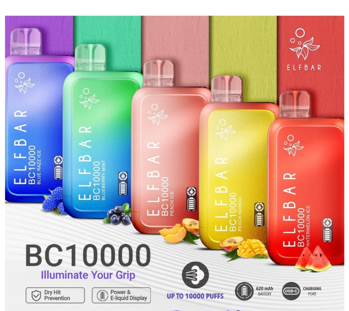 Elf Bar 10000 Puffs Disposable Vape - Vapeshop Quebec -Vape4change.ca |  Vape4change