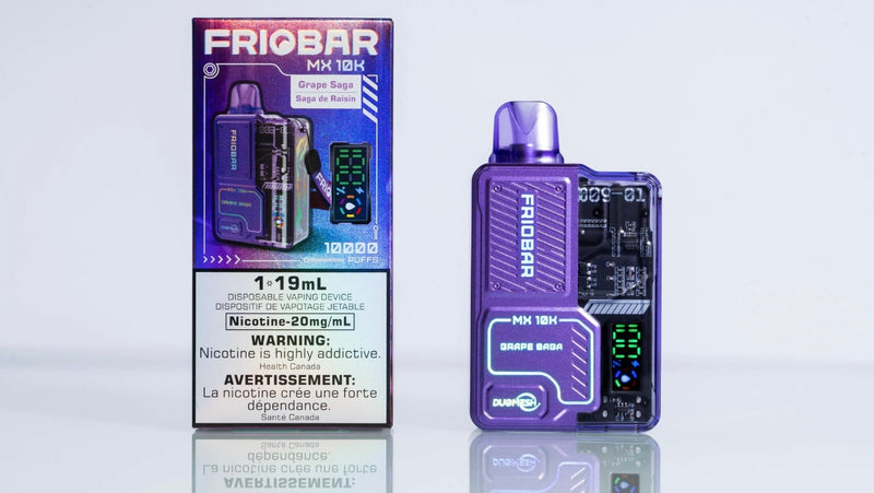 FRIOBAR MX 10K Disposable Vape - Grape Saga