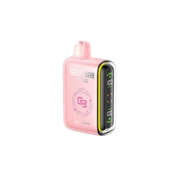 Geek Bar Pulse Disposable Vape - 9000 Puffs - Pink Lemon Ice