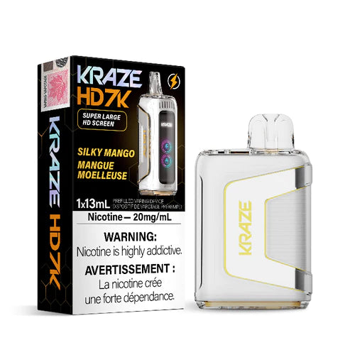 Kraze HD 7K - Silky Mango Disposable Vape