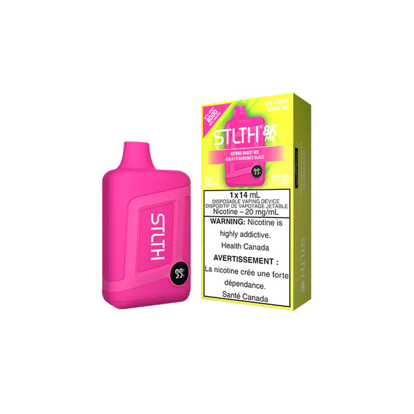 Stlth 8K Pro Disposable Vape - Citrus Burst Ice