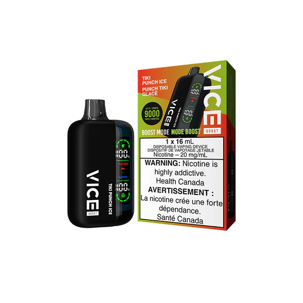 Vice Boost Disposable Vape - 9000 Puffs -Tiki Punch Ice