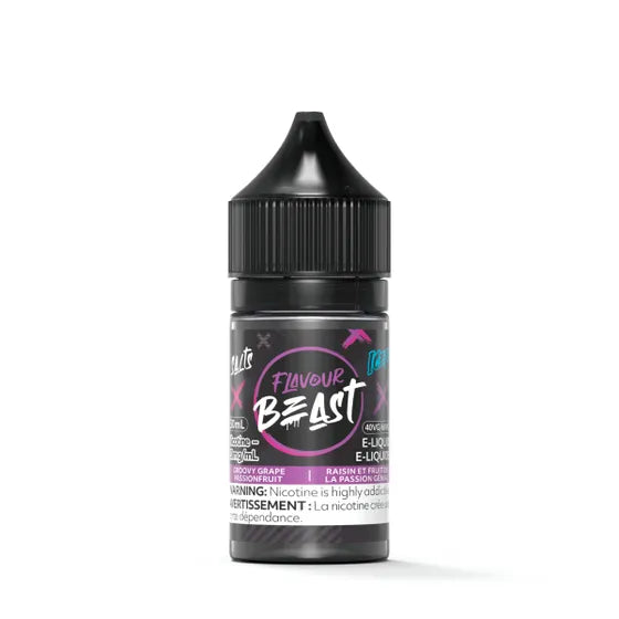 Flavour Beast E-Liquid - Groovy Grape Passionfruit Iced - 30 ML