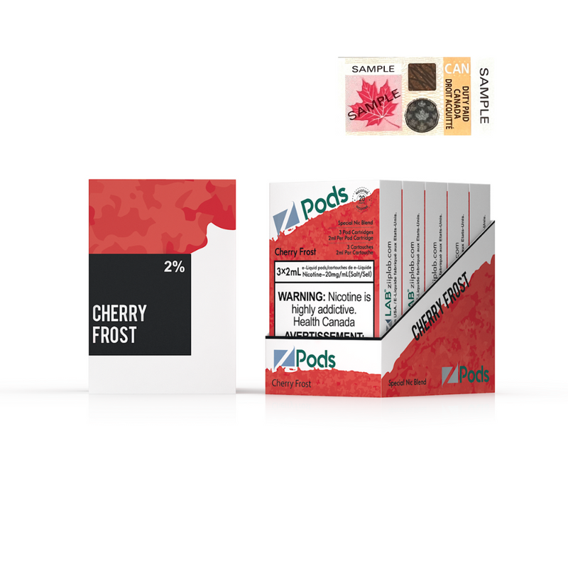 Z pods STLTH Compatible -  Cherry Frost - Vape4change