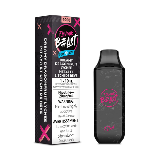 FLAVOUR BEAST FLOW RECHARGEABLE DISPOSABLE - 4000 PUFFS | Vape4change FLAVOUR BEAST FLOW RECHARGEABLE DISPOSABLE - 4000 PUFFS | Vape4change