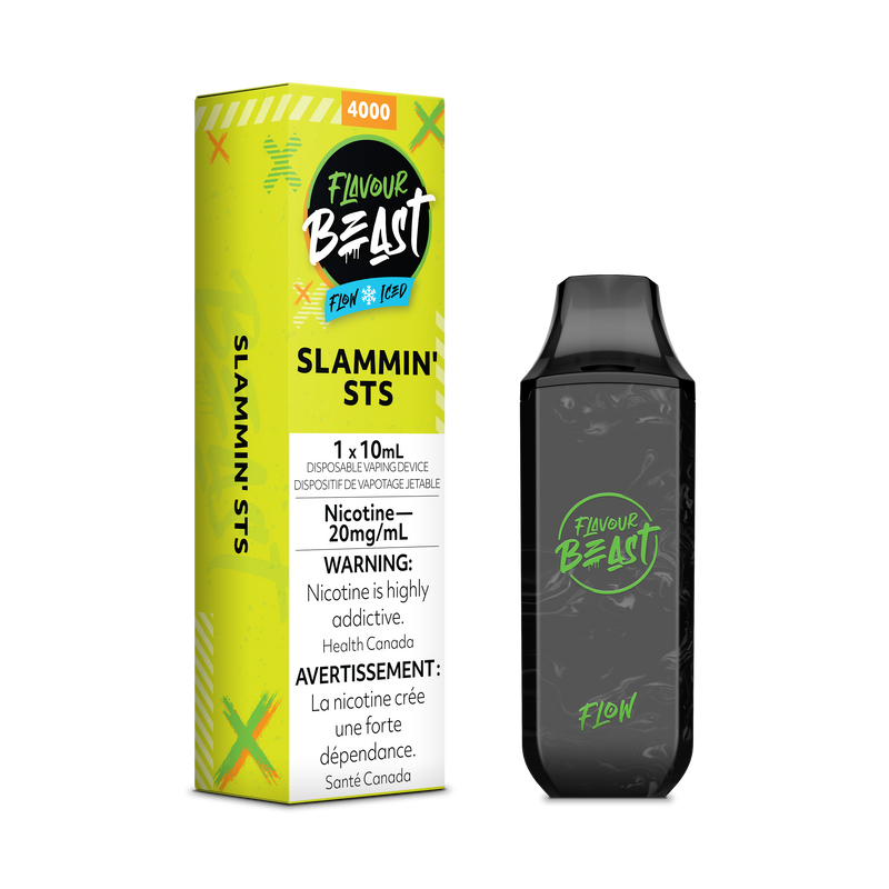 Flavour Beast Flow Rechargeable Disposable 4000 Puffs - Slammin' STS - Vape4change