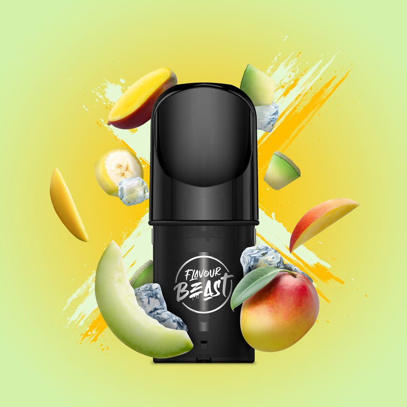 Flavour Beast Pods - STLTH Compatible - Hip Honeydew Mango Iced - Vape4change