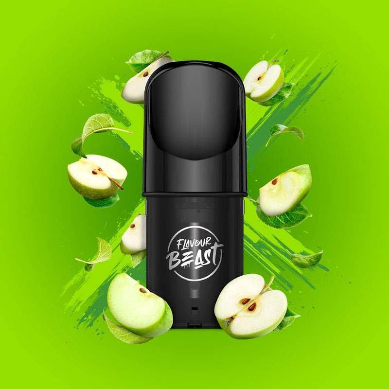 Flavour Beast Pods - STLTH Compatible - Gusto Green Apple - Vape4change