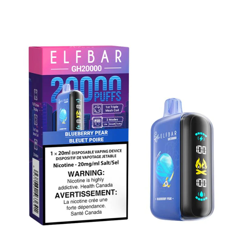 Buy Elf Bar GH20000 Disposable Vape - Elfbar 20K Puff - Blueberry Pear | Vape4change Buy Elf Bar GH20000 Disposable Vape - Elfbar 20K Puff - Blueberry Pear | Vape4change