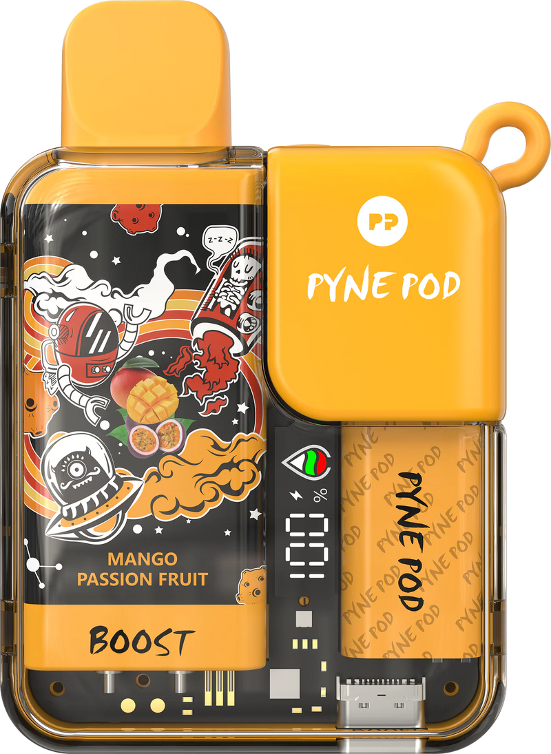 Pyne Pod Boost Disposable Vape - Mango Passion Fruit