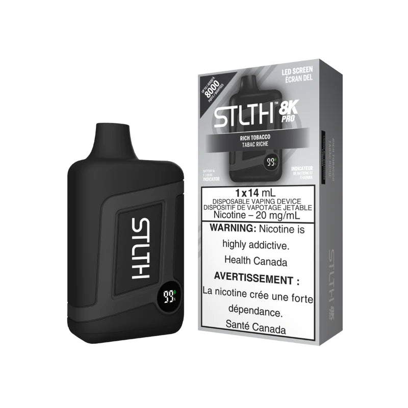 Stlth 8K Pro Disposable Vape - Rich Tobacco