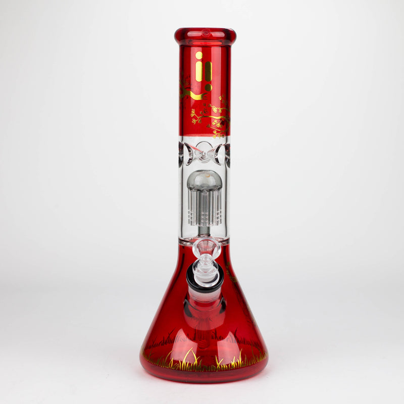 Infyniti | Untamed 14" 7 mm classic beaker water bong - Tiger [GP2019]_0