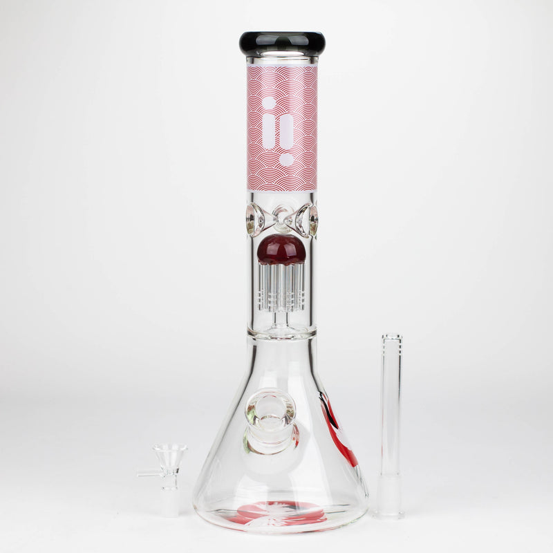 Infyniti | Untamed 14" 7 mm classic beaker water bong - Crane [GP2020]_0