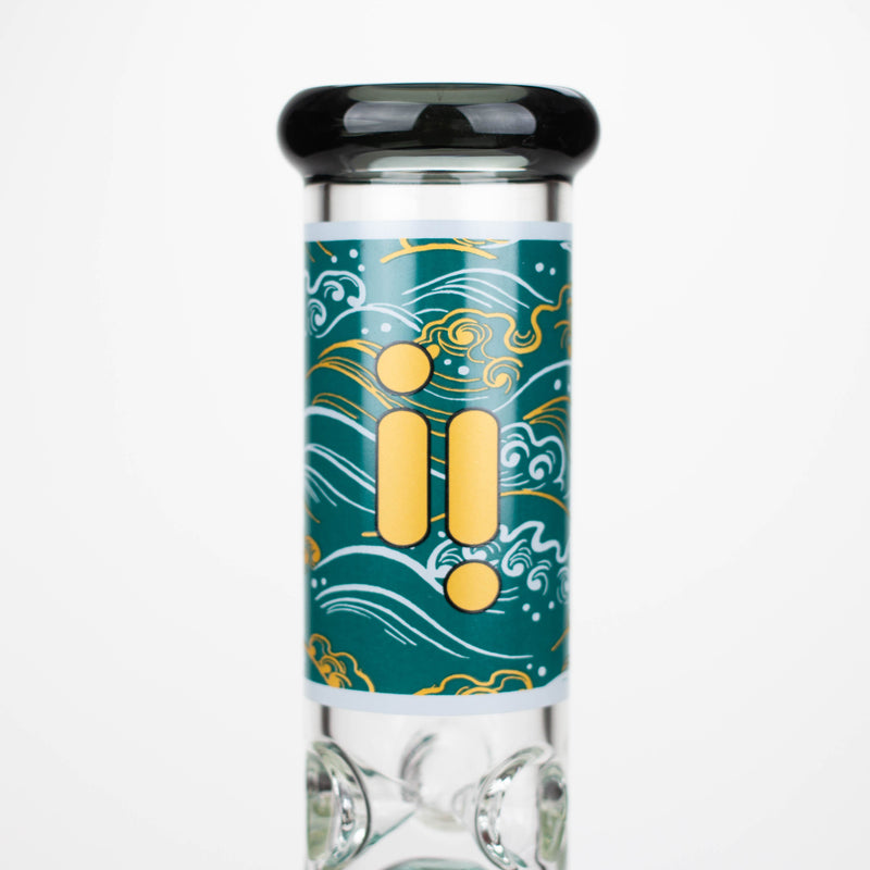 Infyniti | Untamed 14" 7 mm classic beaker water bong - Koi Fish [GP2021]_0