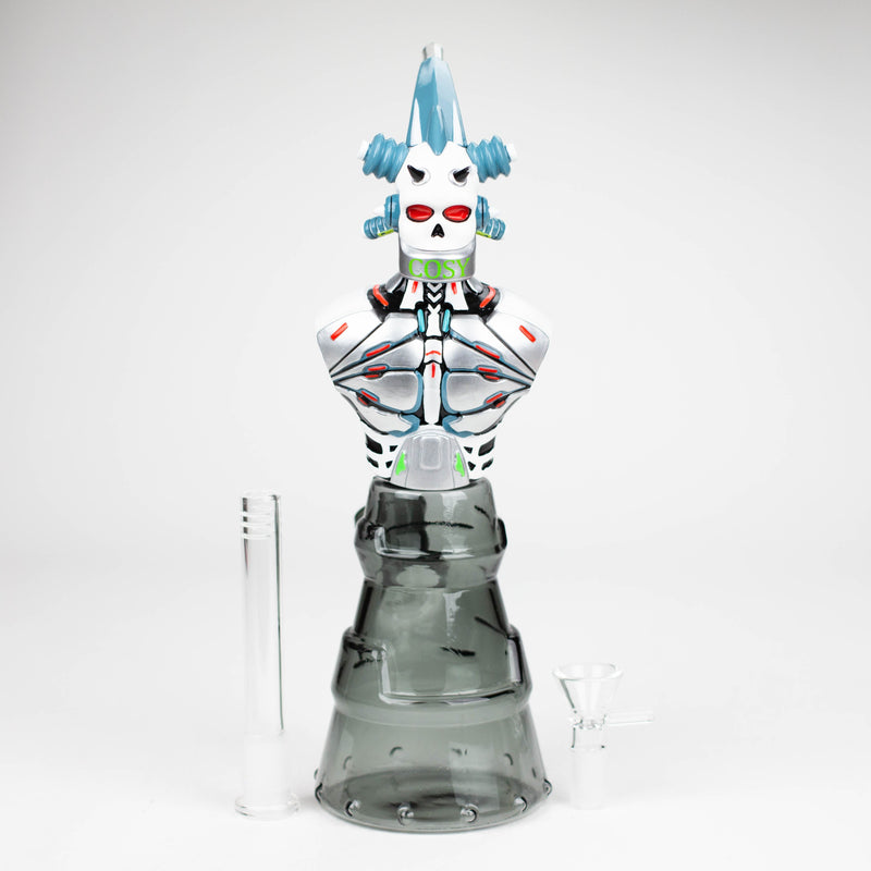 10'' Resin Mechanical skull water pipe [CY011]_0