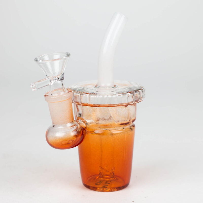 5.5" Cup water bong with Straw [XY-13x]_0