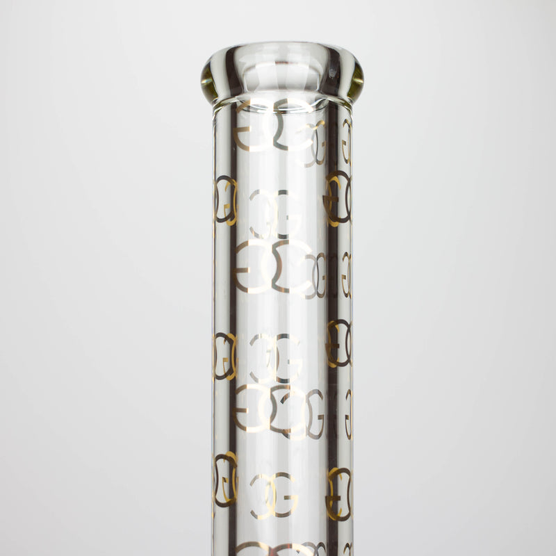 Golden Crown™ | 14Inch 9mm GC bong with 24K Gold Emblem_0