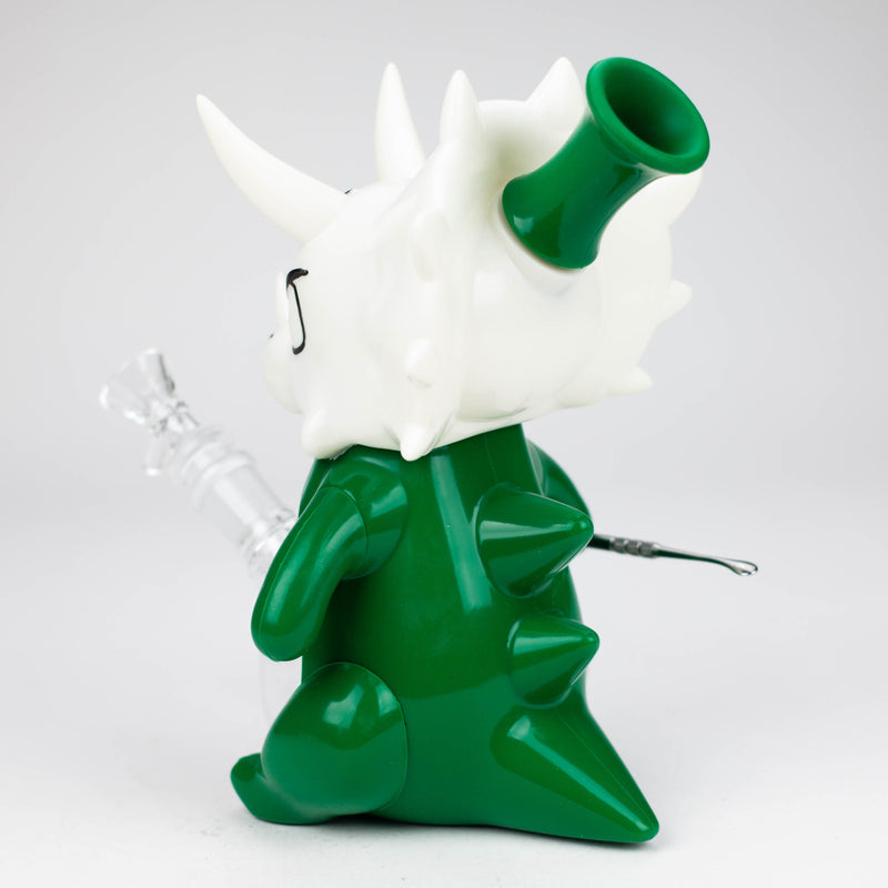 9" Tricerapots water pipe-Assorted [H379]_0