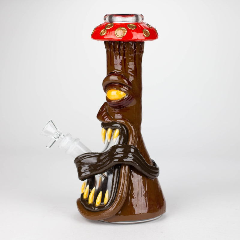 10" Resin 3D Spore Fiend glass beaker [DY384]_0