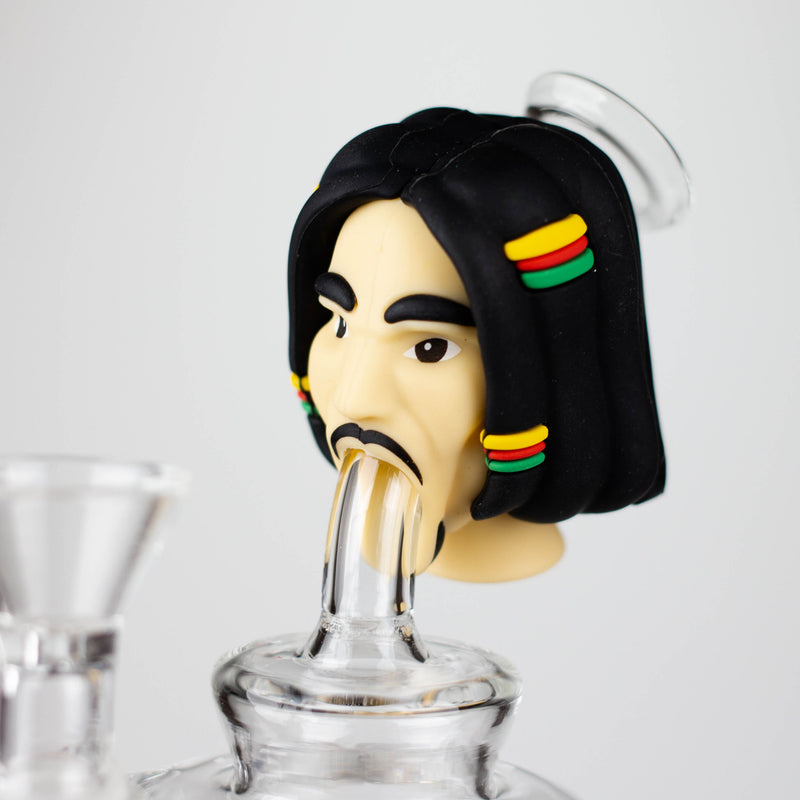 7.6"Marley functional glass water pipe_0