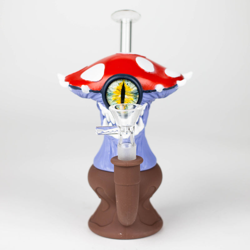 7.2" Vinyl Mushroom Monster Water Pipe_0