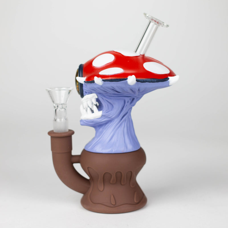 7.2" Vinyl Mushroom Monster Water Pipe_0