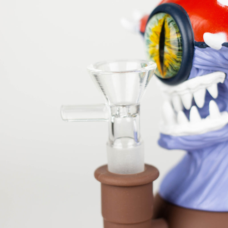 7.2" Vinyl Mushroom Monster Water Pipe_0