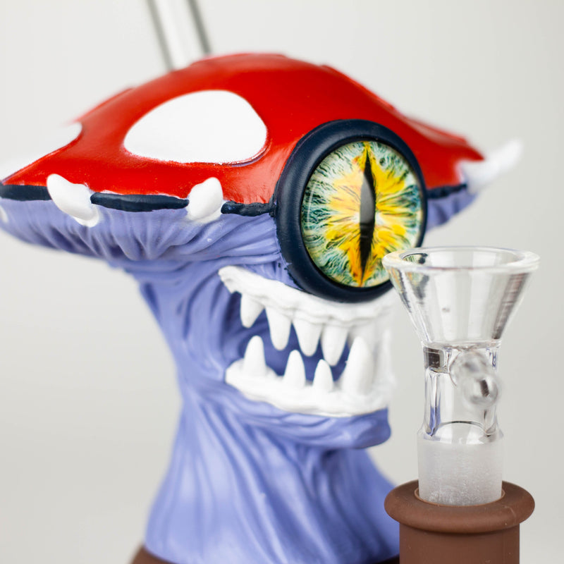 7.2" Vinyl Mushroom Monster Water Pipe_0