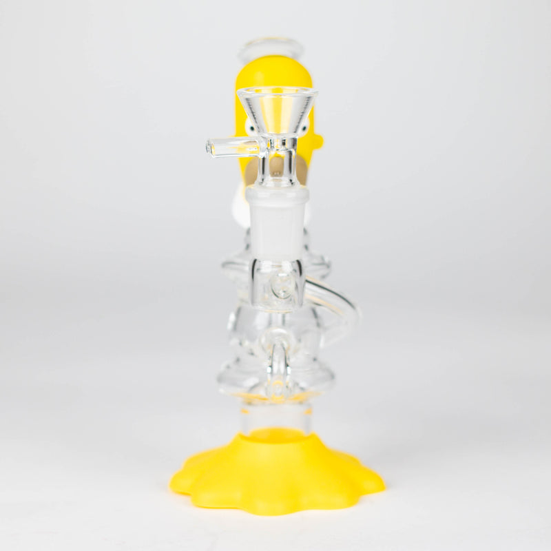 6.3" Cartoon Character Functional Glass Water Pipe_0