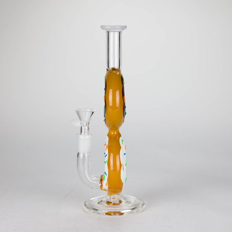 8.75" Double Donut Glass Bong [MK-BB04]_0