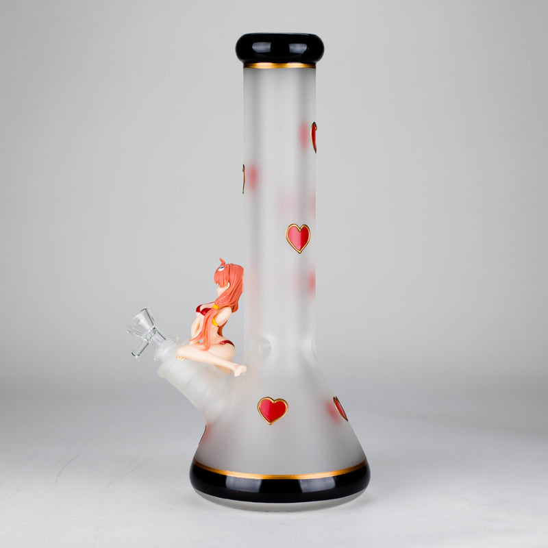 12" Figure Base Glass Bong_0