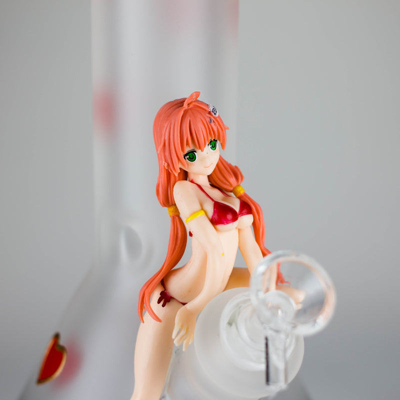 12" Figure Base Glass Bong_0