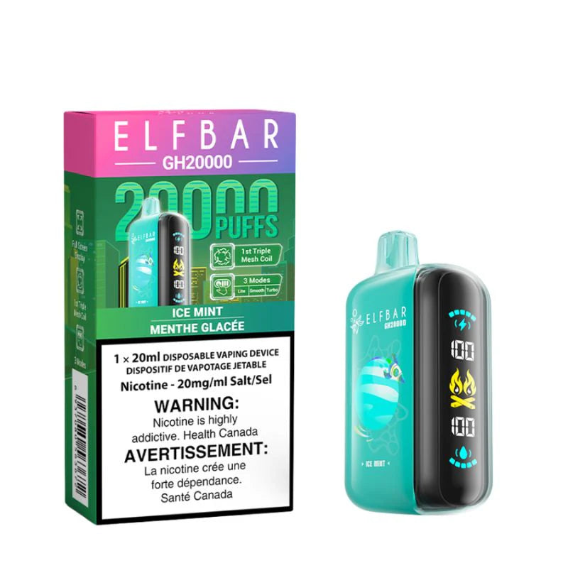 Elf Bar GH20000 Disposable Vape - 20K Puffs - Ice Mint