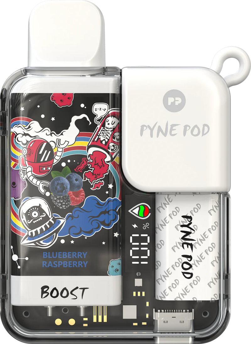 Pyne Pod Boost Disposable Vape - Blueberry Raspberry | Vape4change