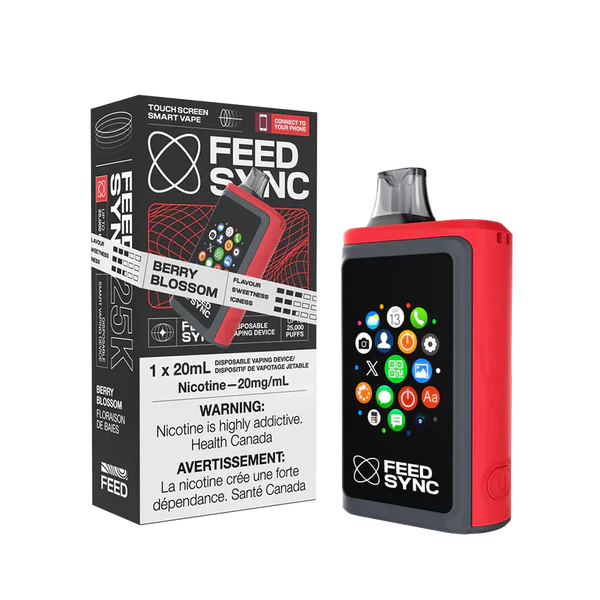 Feed Sync Disposable SMART Vape - 25K - Berry Blossom