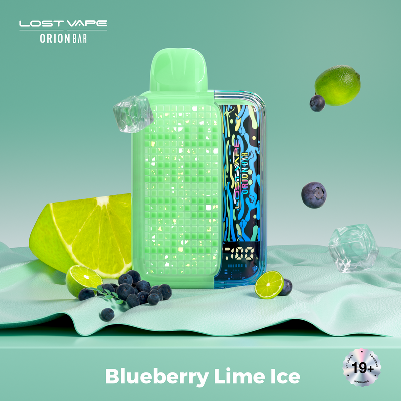 Lost Vape Orion Bar 10000 Puffs - Disposable Vape - Blueberry Lime Ice