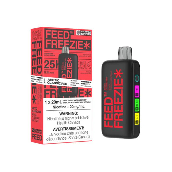 FEED Freezie 25K Disposable - Arctic Classic Red