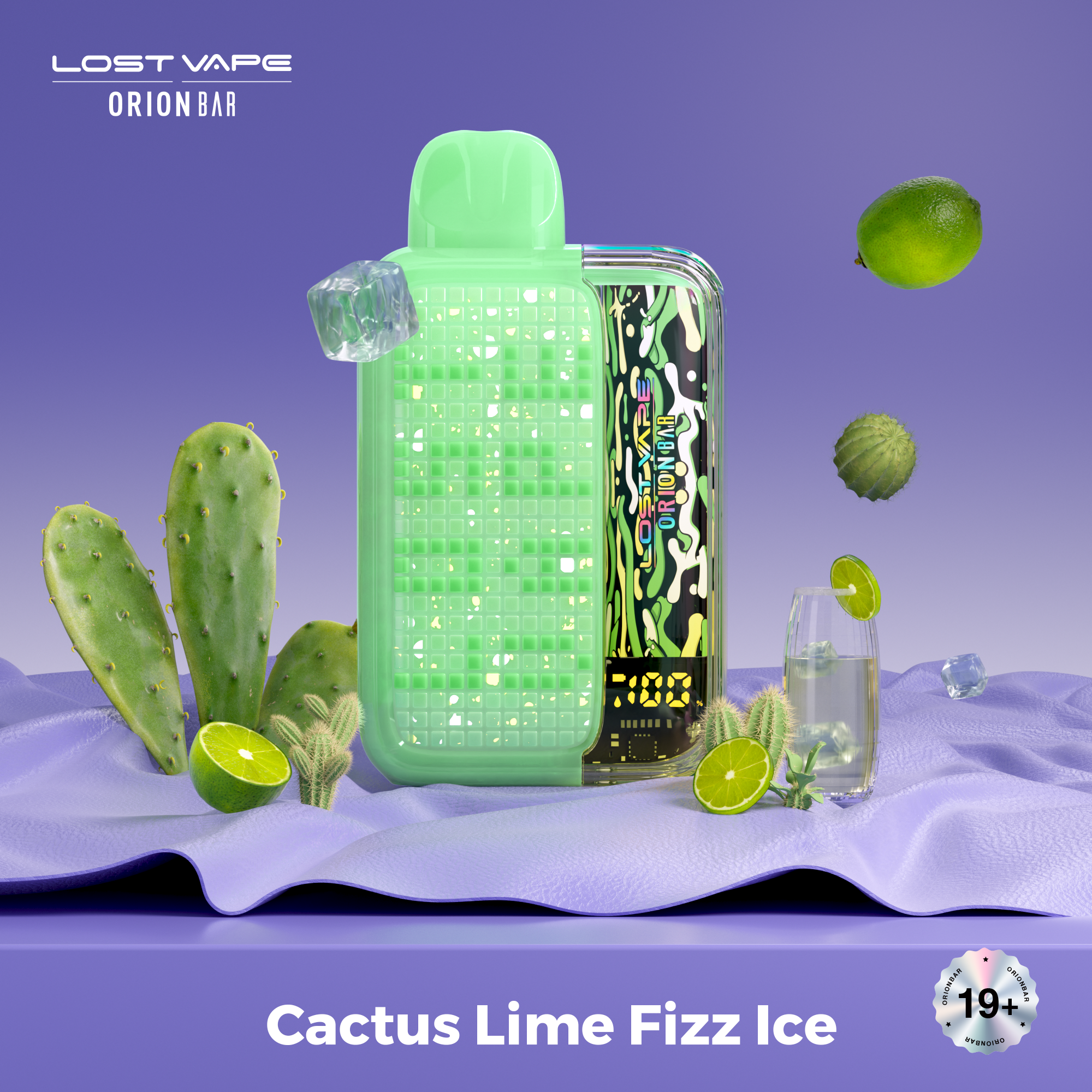Lost Vape Orion 10000 Disposable Vape - Cactus Lime Fizz Ice | Vape4change Lost Vape Orion 10000 Disposable Vape - Cactus Lime Fizz Ice | Vape4change
