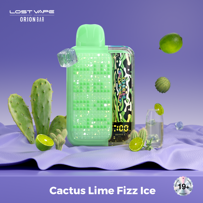 Lost Vape Orion Bar 10000 Puffs - Disposable Vape - Cactus Lime Fizz Ice