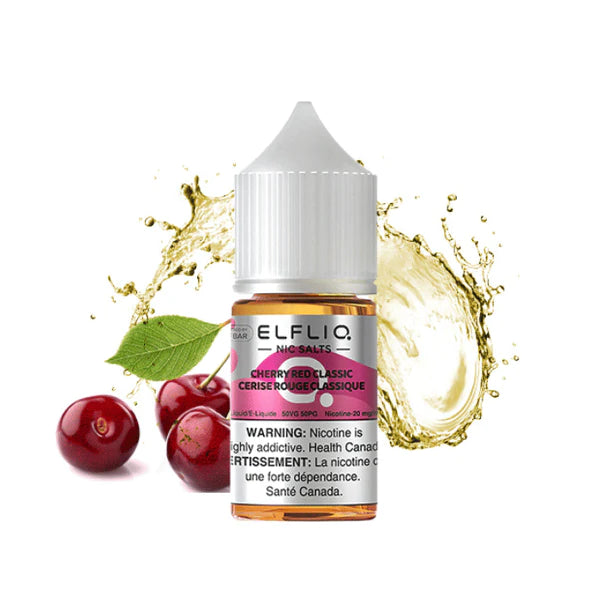 Elf Bar E-Liquids - Cherry Red Classic - Salt Nic - 30 ML
