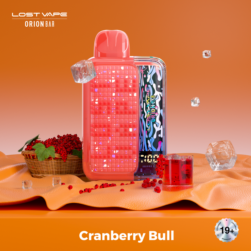 Lost Vape Orion Bar 10000 Puffs - Disposable Vape - Cranberry Bull