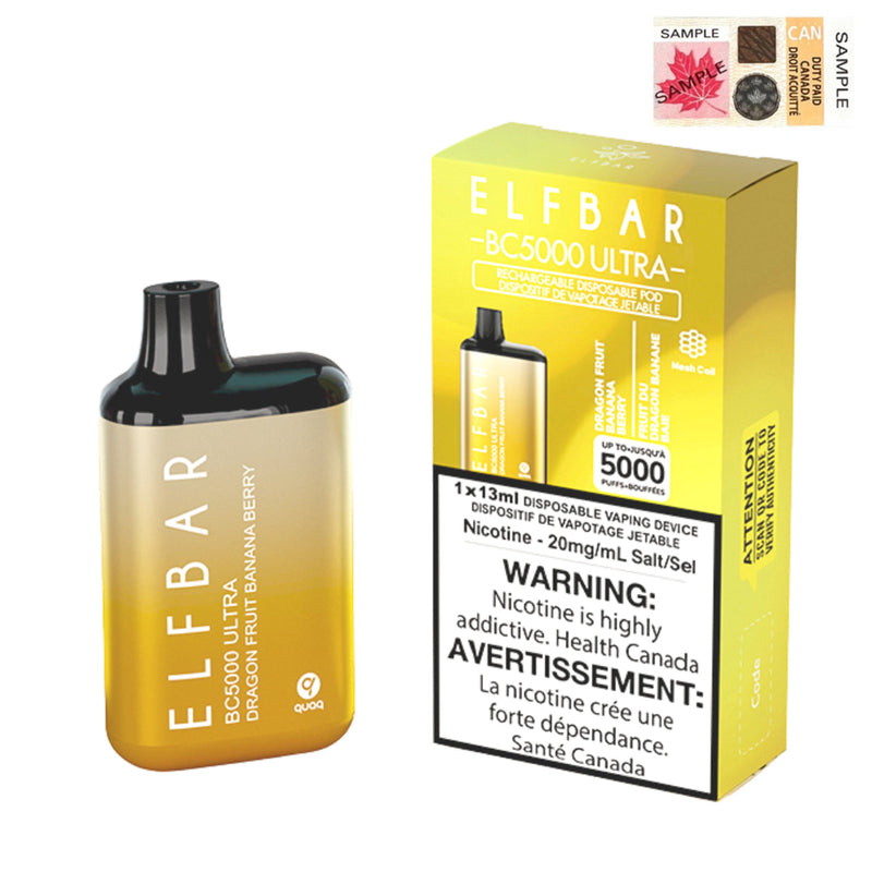 ELF BAR BC5000 ULTRA Disposable Vape - Dragon Fruit Banana Berry | Vape4change ELF BAR BC5000 ULTRA Disposable Vape - Dragon Fruit Banana Berry | Vape4change