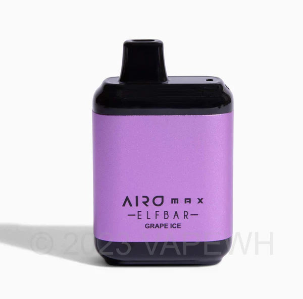 Elfbar Max Coil ELF BAR - Airo Max - 5000 Puffs - Bold 50 - Grape Ice Elfbar Max Coil ELF BAR - Airo Max - 5000 Puffs - Bold 50 - Grape Ice