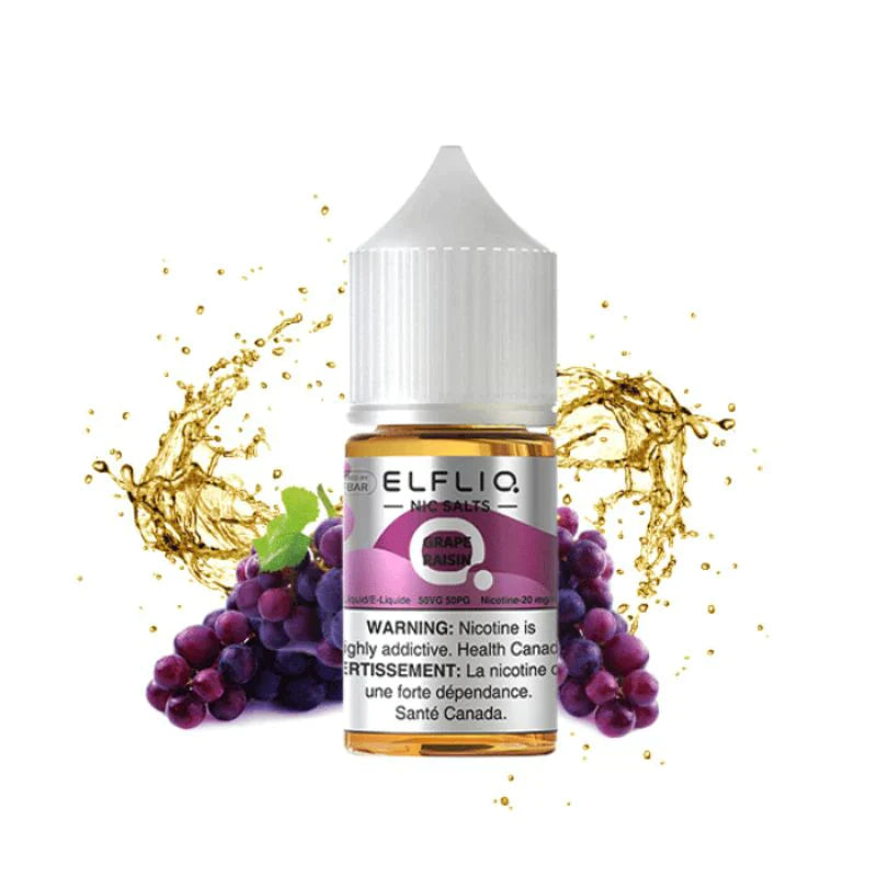 Elf Bar E-Liquids - Grape - Salt Nic - 30 ML