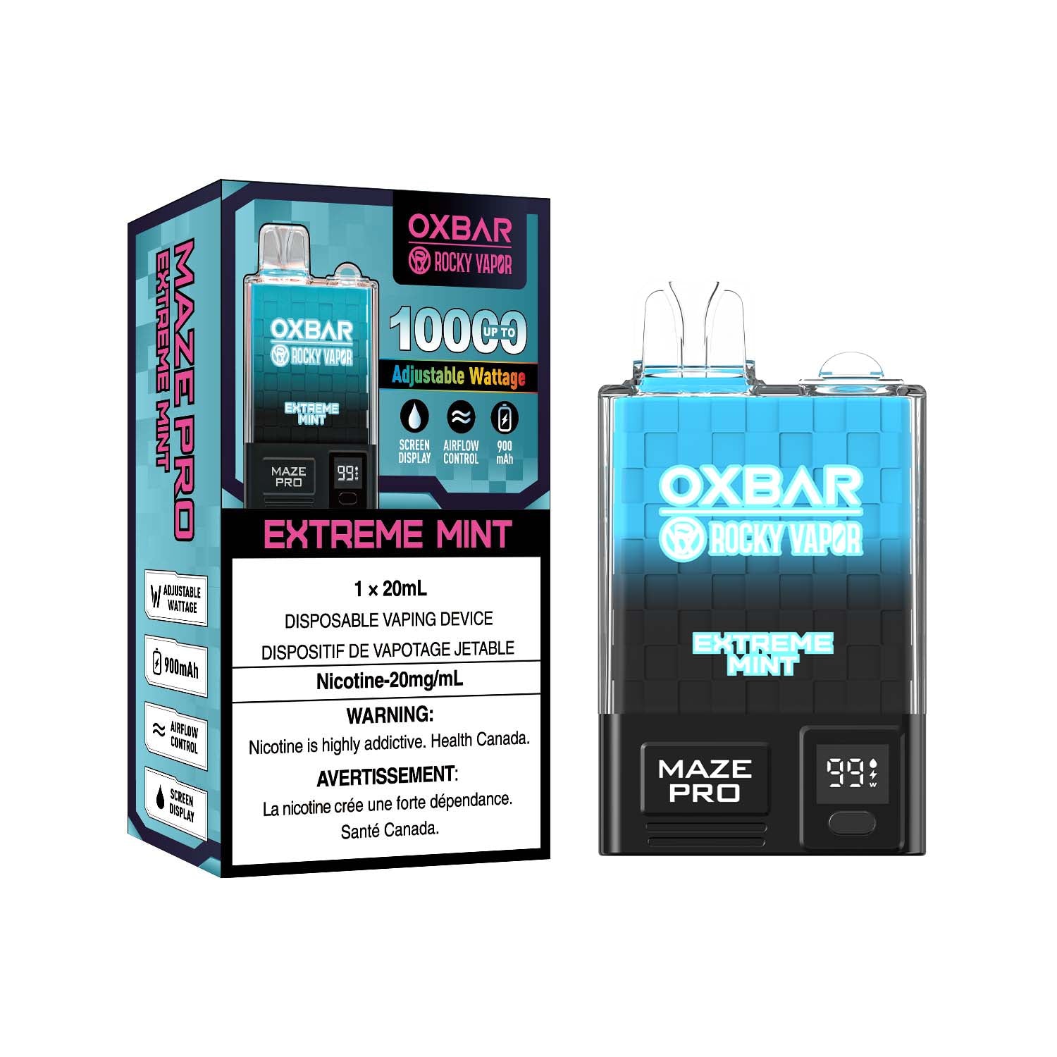 Ox Bars Vape Shop Ox Bar Maze Pro Disposable Vape -Extreme Mint Ice At Vape4change Ox Bars Vape Shop Ox Bar Maze Pro Disposable Vape -Extreme Mint Ice At Vape4change
